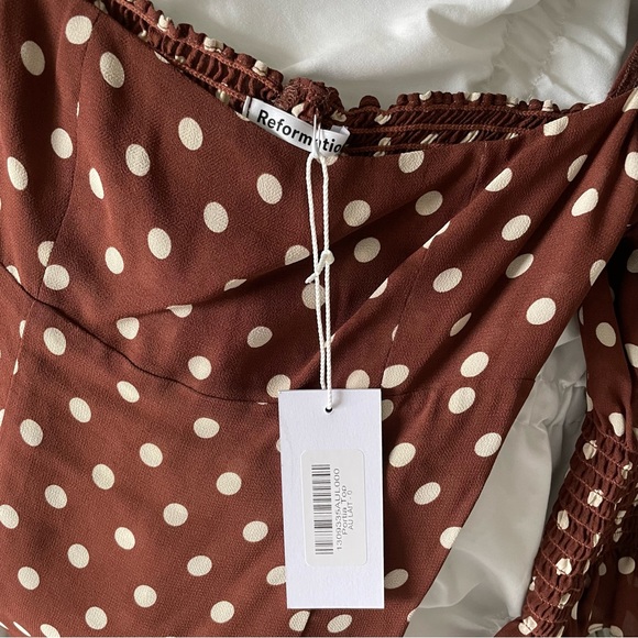 BNWT Reformation Portia top - Picture 3 of 5